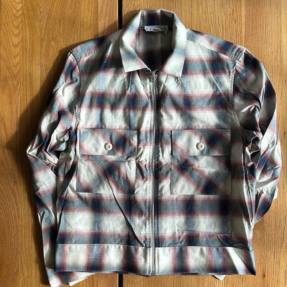 Seeker Plaid light weight work jacket